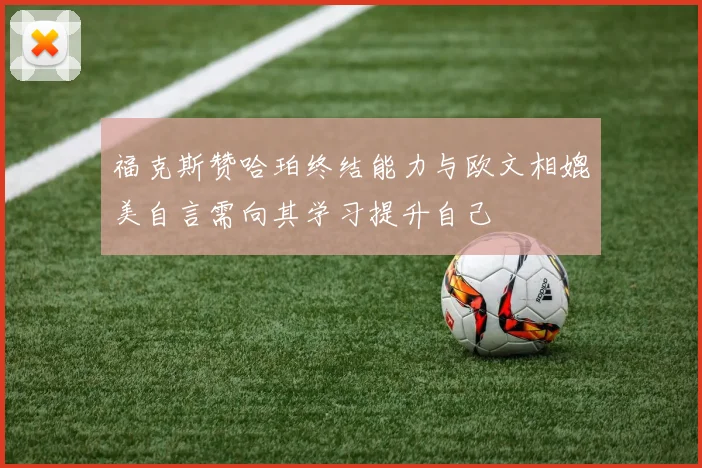 福克斯赞哈珀终结能力与欧文相媲美自言需向其学习提升自己